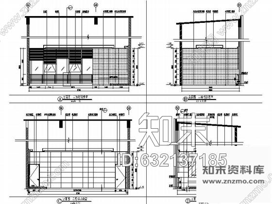施工图深圳大型国家级地质公园现代综合体装修施工图cad施工图下载【ID:632137185】