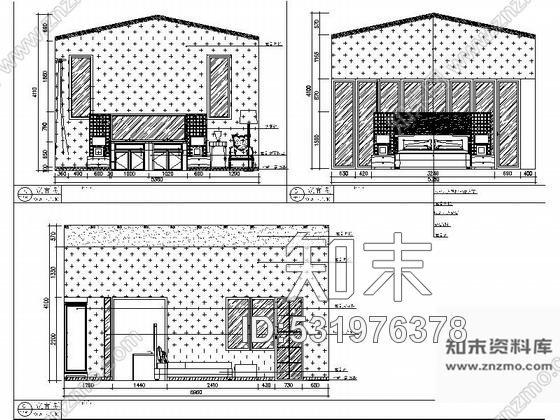 施工图北京高档简约现代风格两层别墅室内设计装修施工图含方案效果推荐！cad施工图下载【ID:531976378】