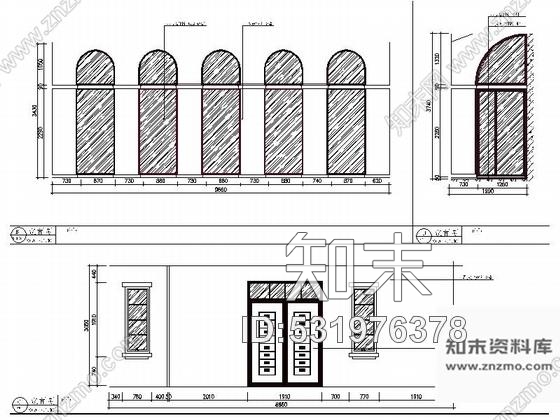 施工图北京高档简约现代风格两层别墅室内设计装修施工图含方案效果推荐！cad施工图下载【ID:531976378】