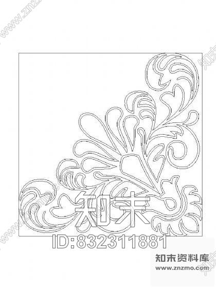 图块/节点中式装饰图案集cad施工图下载【ID:832311881】