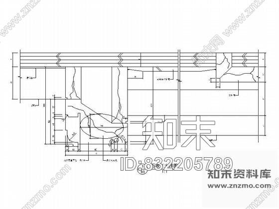 图块/节点别墅客厅墙设计详图cad施工图下载【ID:832205789】