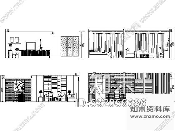 施工图某五星酒店室内装修图cad施工图下载【ID:532056686】