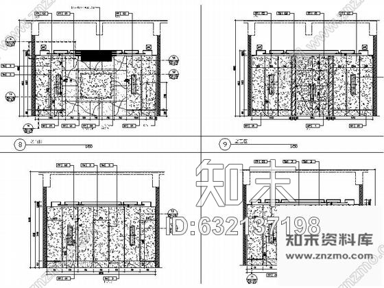 施工图江苏奢华典雅文化艺术中心贵宾休息厅装修施工图含效果cad施工图下载【ID:632137198】