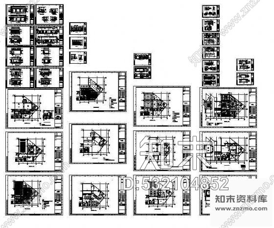 施工图办公楼裙房装饰施工图下载【ID:532104852】