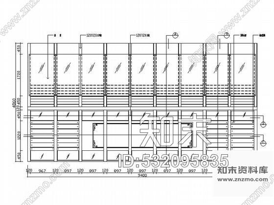 施工图某广告公司办公空间装修图cad施工图下载【ID:532095835】