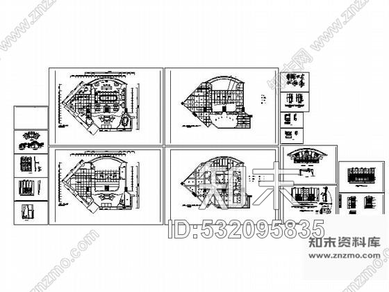 施工图某广告公司办公空间装修图cad施工图下载【ID:532095835】