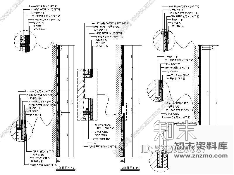 施工图武汉某大厦酒店室内装饰竣工图cad施工图下载【ID:532020667】