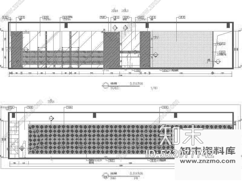 施工图金凯悦售楼处装修图cad施工图下载【ID:532077742】