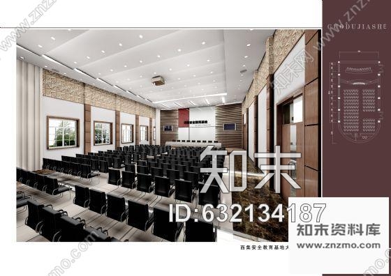 施工图某培训学校装修图cad施工图下载【ID:632134187】