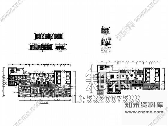 施工图学生作品足球主题餐饮空间装修图cad施工图下载【ID:532007599】