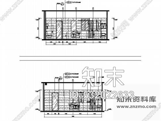 施工图龙岩精致现代主题式快捷酒店室内施工图含高清效果图施工图下载【ID:532022633】