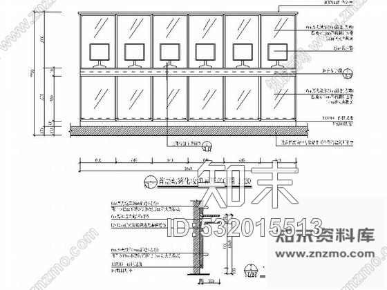 施工图深圳商业中心区时尚高档风格酒吧装修图cad施工图下载【ID:532015513】