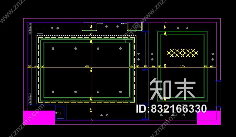 一套新中式办公室模型，带3Dmax和CAD施工图施工图下载【ID:832166330】