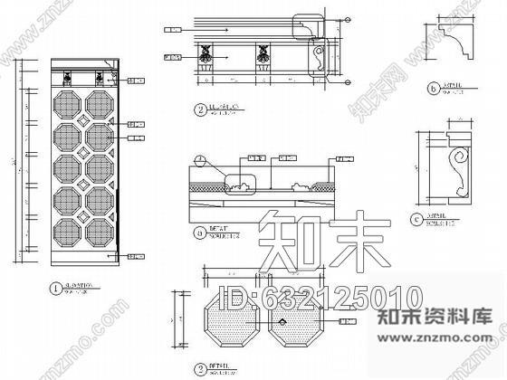 施工图澳门某奢侈豪华KTV室内装修施工图(含效果cad施工图下载【ID:632125010】