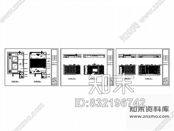 图块/节点绚丽包间装饰详图cad施工图下载【ID:832196742】
