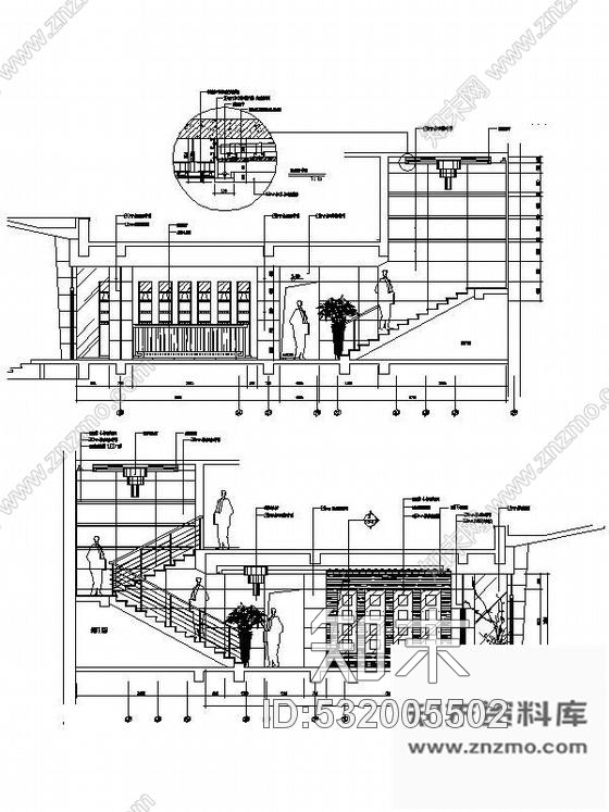 施工图山西某酒楼装修图含效果图cad施工图下载【ID:532005502】