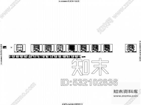 施工图浙江某科技有限公司装修图cad施工图下载【ID:532102836】