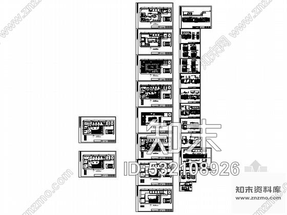 施工图浙江大型材料展厅室内施工图cad施工图下载【ID:532108926】