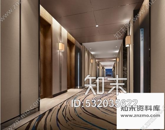 施工图江苏高档商务酒店套房室内装修施工图含效果cad施工图下载【ID:532035622】