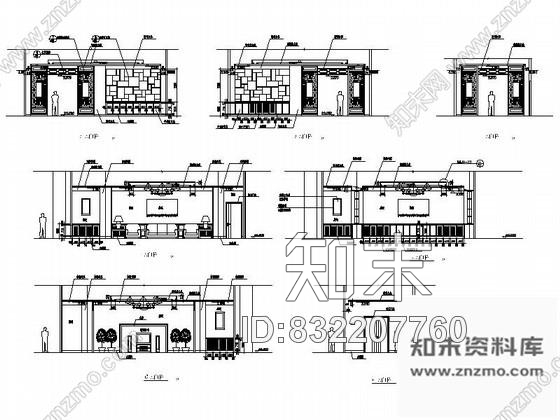 图块/节点某古建筑室内装饰设计节点详图cad施工图下载【ID:832207760】