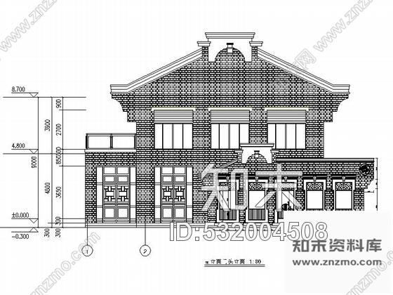 施工图经典设计浓郁独特民国风餐厅CAD装修施工图含效果cad施工图下载【ID:532004508】