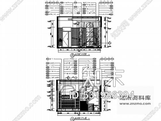 施工图广东夏日地中海三层别墅样板房室内设计施工图含效果cad施工图下载【ID:531986394】