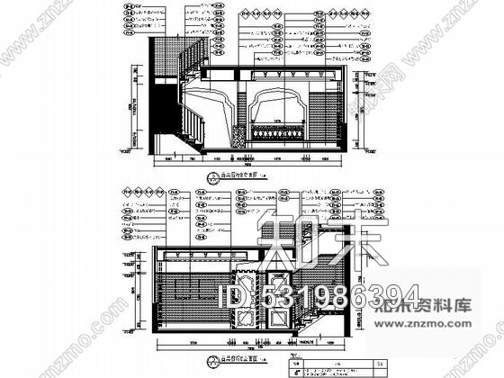 施工图广东夏日地中海三层别墅样板房室内设计施工图含效果cad施工图下载【ID:531986394】