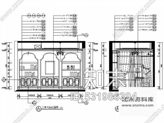 施工图广东夏日地中海三层别墅样板房室内设计施工图含效果cad施工图下载【ID:531986394】