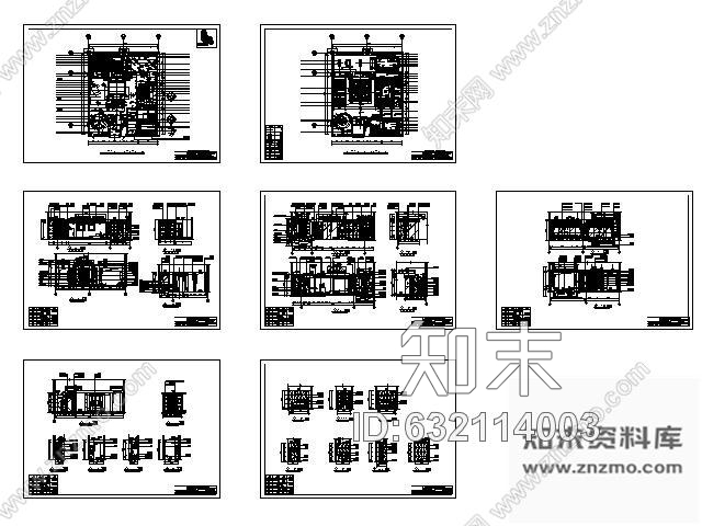 施工图桑拿总统房设计装修图cad施工图下载【ID:632114003】