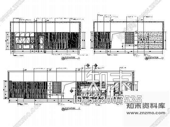 施工图无锡某名品特色餐厅室内装修施工图含实景cad施工图下载【ID:532007535】