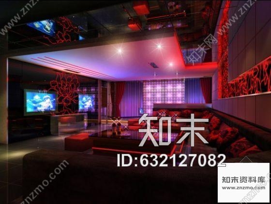 施工图厦门大型自助式KTV空间施工图含效果cad施工图下载【ID:632127082】