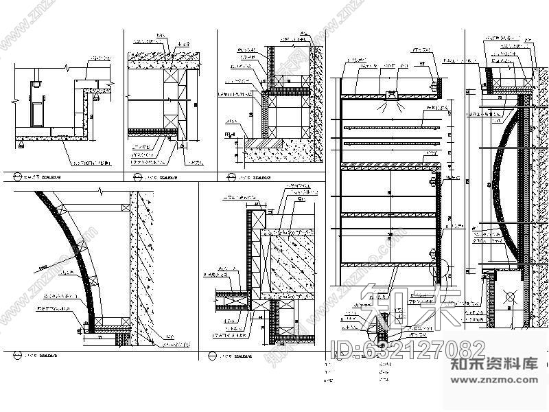 施工图厦门大型自助式KTV空间施工图含效果cad施工图下载【ID:632127082】