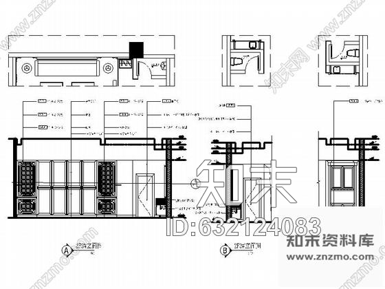 施工图福建某豪华KTV包厢室内装修施工图含效果cad施工图下载【ID:632124083】