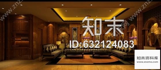 施工图福建某豪华KTV包厢室内装修施工图含效果cad施工图下载【ID:632124083】