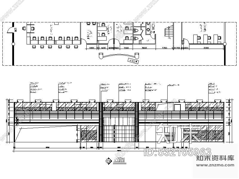 施工图浙江某汽车4S店装饰设计图施工图下载【ID:532105963】