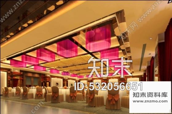 施工图现代风某星级酒店室内装修图含效果cad施工图下载【ID:532056651】