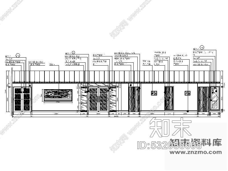 施工图某大酒店局部室内客房装修施工图cad施工图下载【ID:532058608】