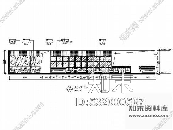 施工图原创青花瓷般明净素雅火锅店CAD施工图含实景照片施工图下载【ID:532000567】