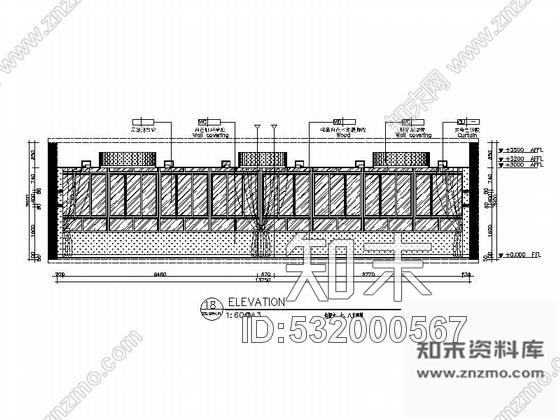 施工图原创青花瓷般明净素雅火锅店CAD施工图含实景照片施工图下载【ID:532000567】