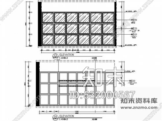 施工图原创青花瓷般明净素雅火锅店CAD施工图含实景照片施工图下载【ID:532000567】