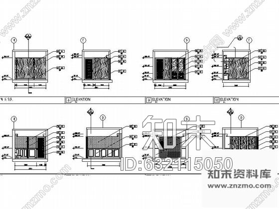 施工图上海文化创意会所室内装修CAD施工图含效果施工图下载【ID:632115050】