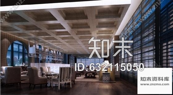 施工图上海文化创意会所室内装修CAD施工图含效果施工图下载【ID:632115050】