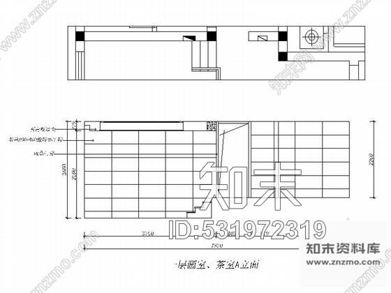 施工图江苏新中式风格三层别墅室内装修施工图含效果图施工图下载【ID:531972319】