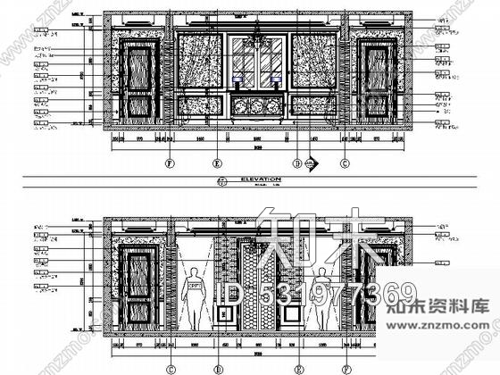 施工图常州繁华核心区法式三层别墅样板房装修施工图含效果及实景cad施工图下载【ID:531977369】