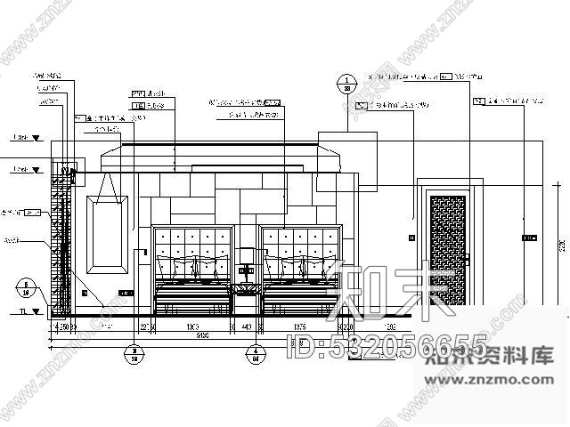施工图五星豪华酒店B型套房施工图cad施工图下载【ID:532056655】