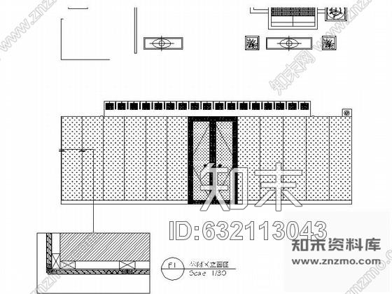 施工图河北雅致现代珠宝会所室内装修施工图含效果cad施工图下载【ID:632113043】
