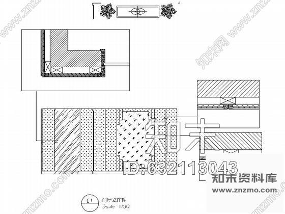 施工图河北雅致现代珠宝会所室内装修施工图含效果cad施工图下载【ID:632113043】
