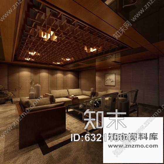 施工图河北雅致现代珠宝会所室内装修施工图含效果cad施工图下载【ID:632113043】