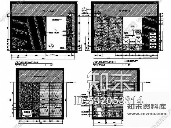 施工图皇冠酒店标准套房施工图cad施工图下载【ID:532053614】