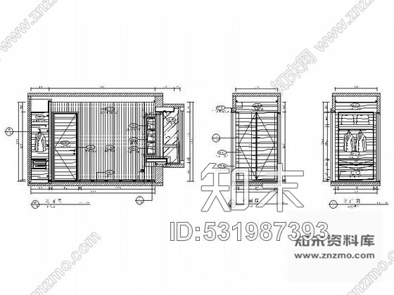 施工图安徽某山水居别墅室内设计全套施工图cad施工图下载【ID:531987393】